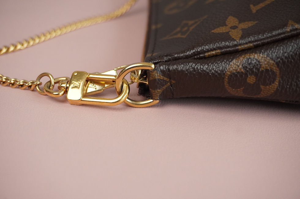 Thumbnail: Preowned Authentic Louis Vuitton Mini Pochette Accessoires