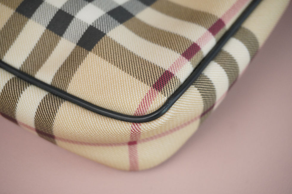 Thumbnail: Preowned Authentic Burberry House Check Pochette