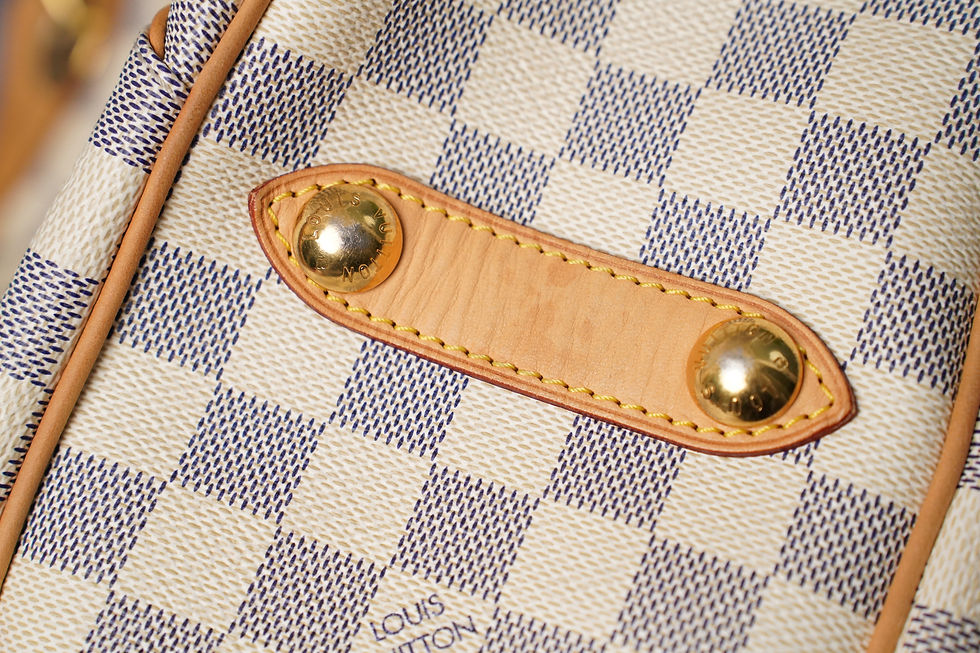 Miniaturbild: Preowned Authentic Louis Vuitton Galliera PM Damier Azur