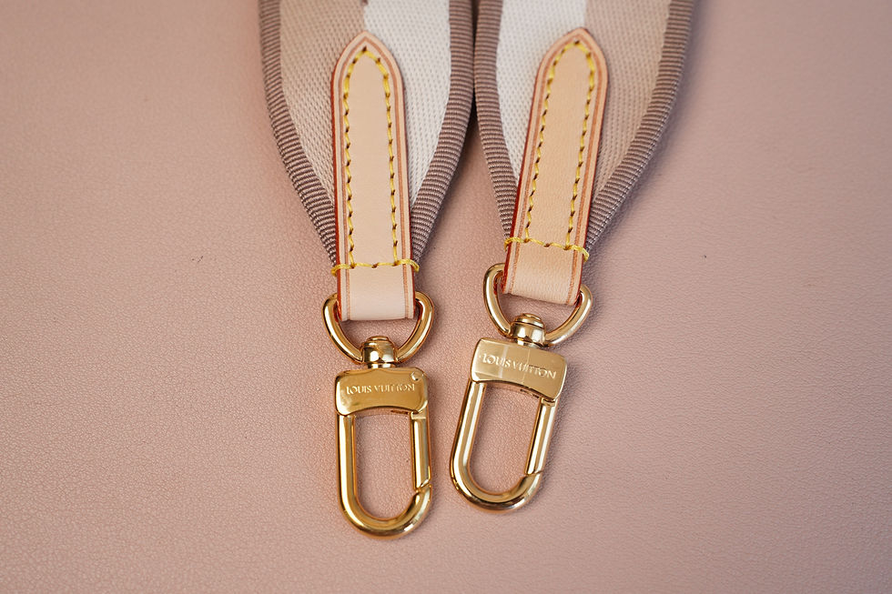 Miniaturbild: Preowned Authentic Louis Vuitton Adjustable Fabric Strap