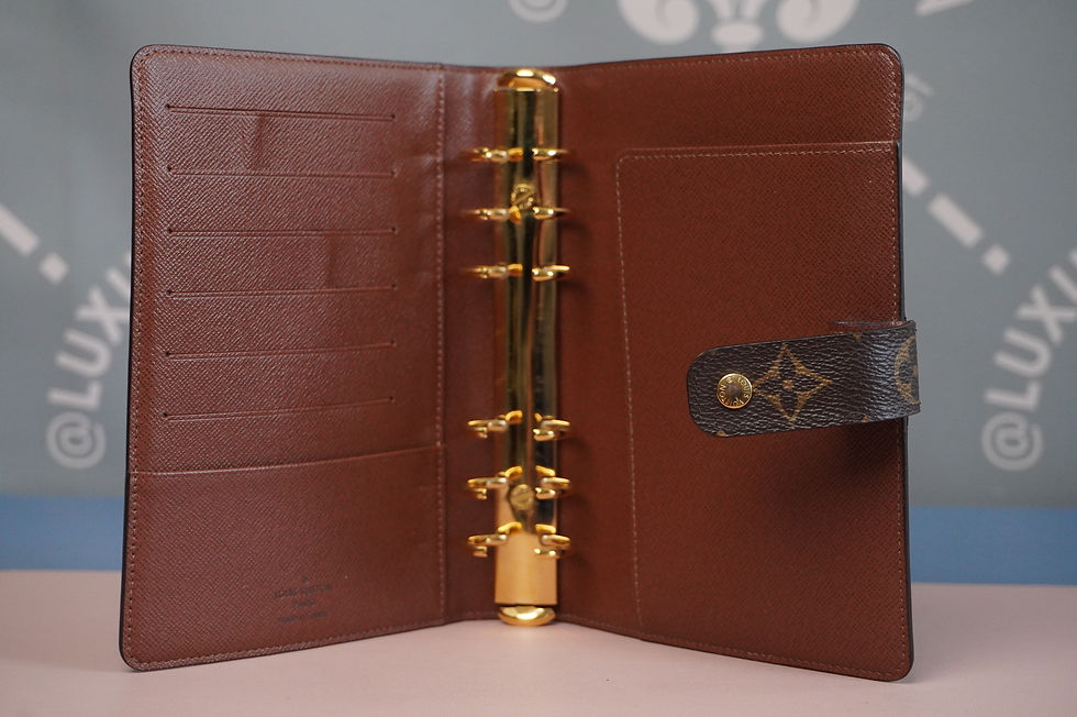 Thumbnail: Preowned Authentic Louis Vuitton Agenda MM