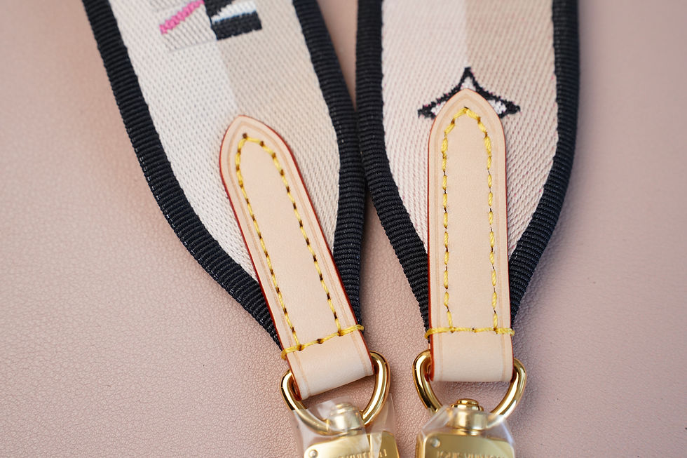 Miniatura: Preowned Authentic Louis Vuitton Non Adjustable Fabric Strap