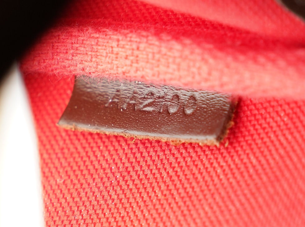 Miniaturbild: Preowned Authentic Louis Vuitton Pochette Eva Damier Ebene