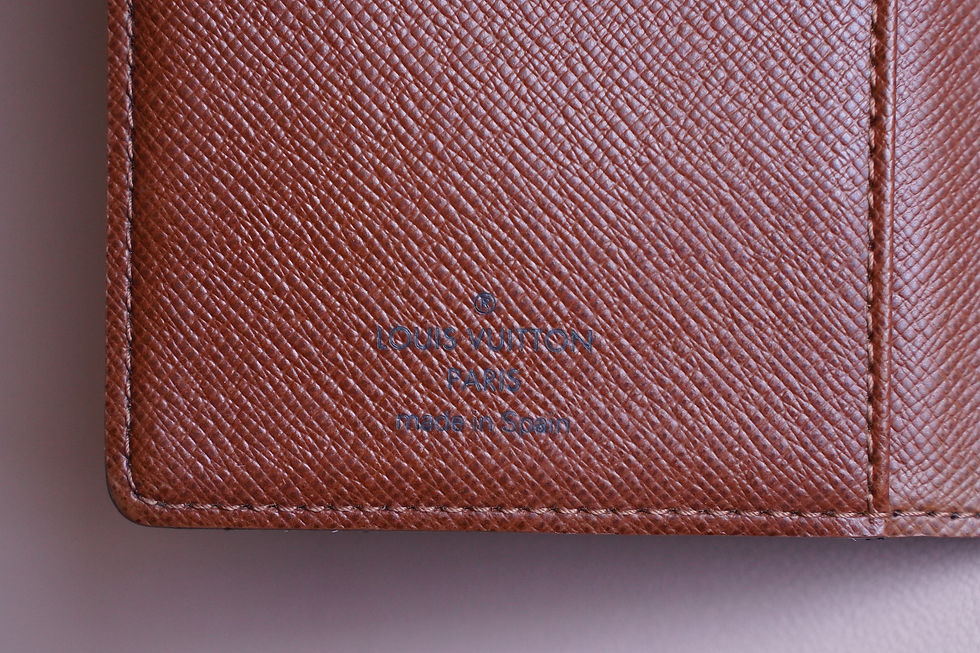 Thumbnail: Preownded Authentic Louis Vuitton Pocket Agenda
