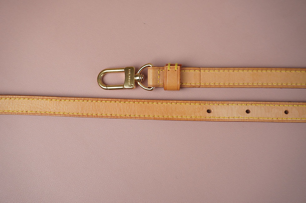 Thumbnail: Preowned Authentic Louis Vuitton Adjustable Vacchetta Strap