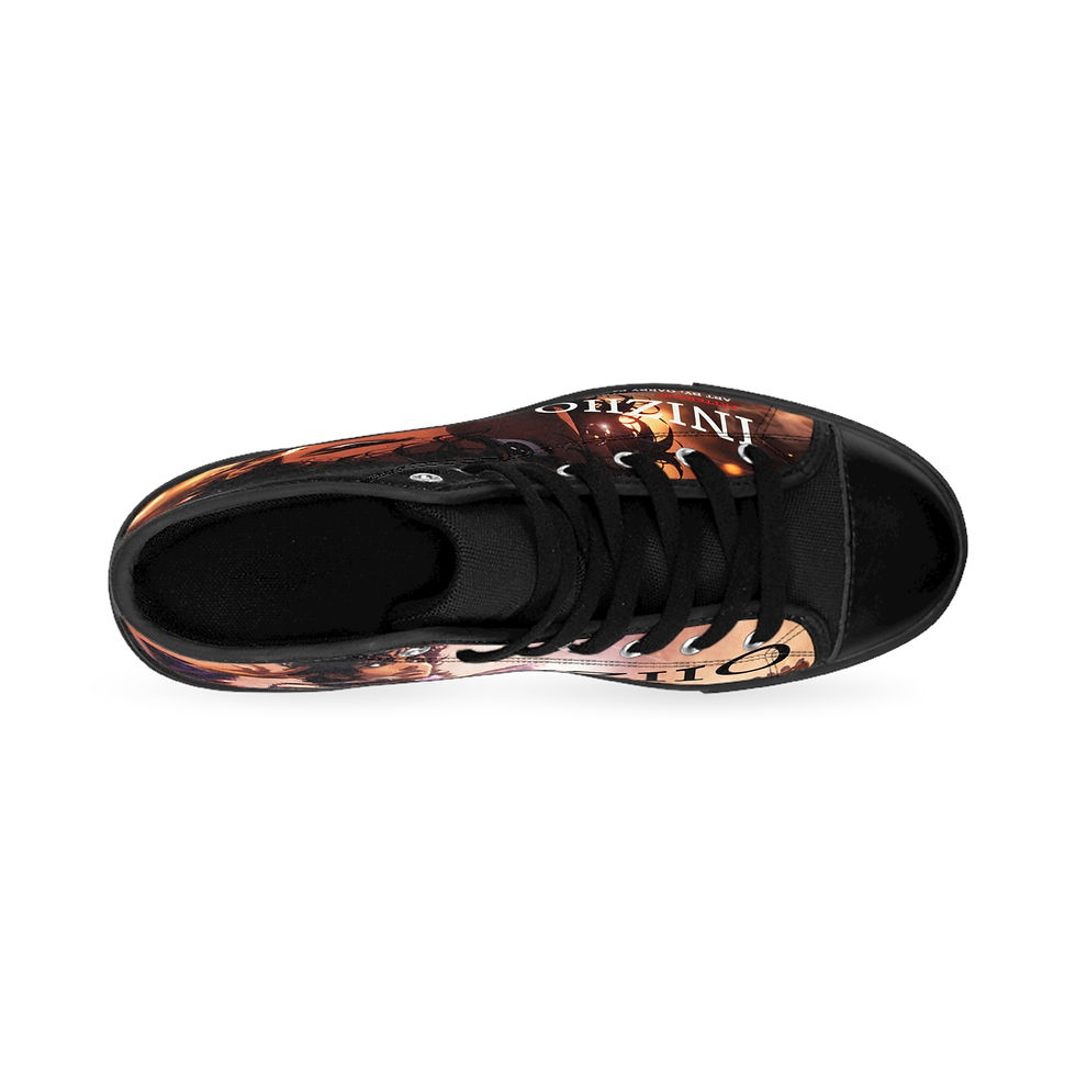 Thumbnail: INIZIIO Custom High-Top Sneakers — Iniziio Graphic Men's Classic Sneakers
