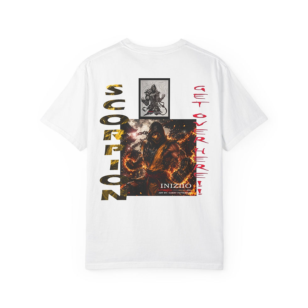 Thumbnail: Scorpion Graphic T-Shirt — UNDEAD NINJA Warrior Streetwear