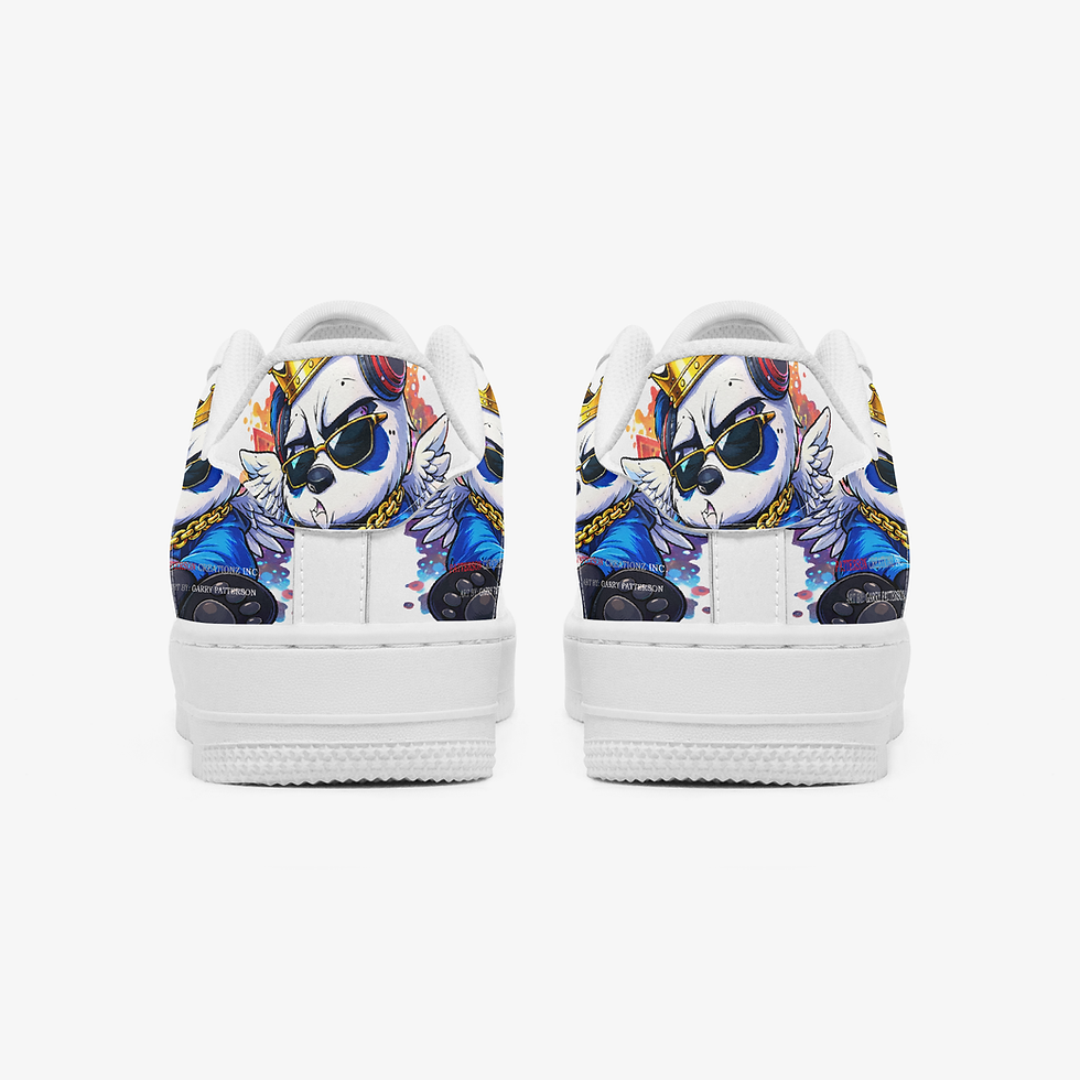 Thumbnail: INIZIIO PANDA 1338. AF1 Low-Top Leather Sports Sneakers