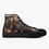 Thumbnail: SPWN 1047. High-Top Canvas Shoes - Black