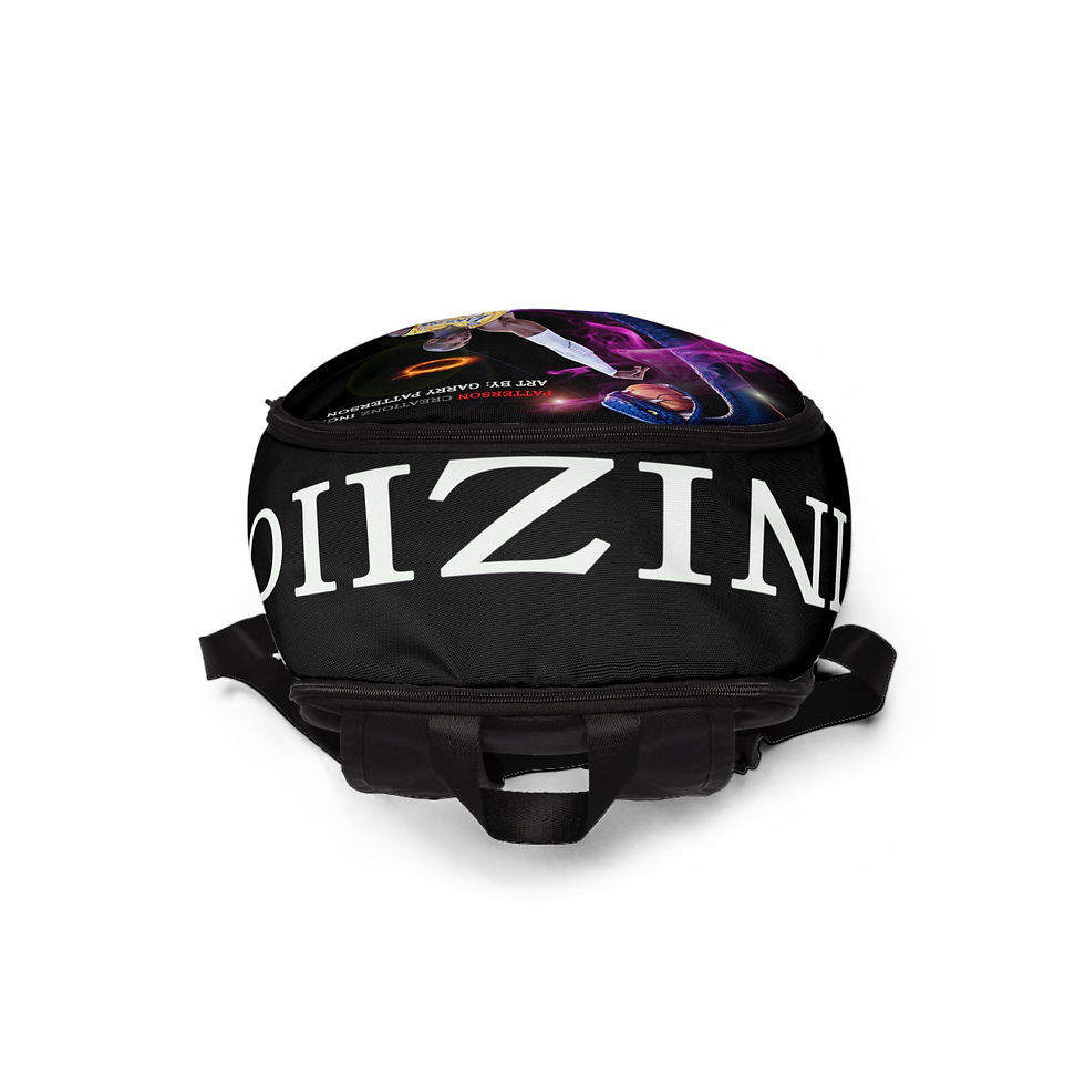 Thumbnail: INIZIIO Custom Basketball Portrait Backpack ART BY: GARRY PATTERSON