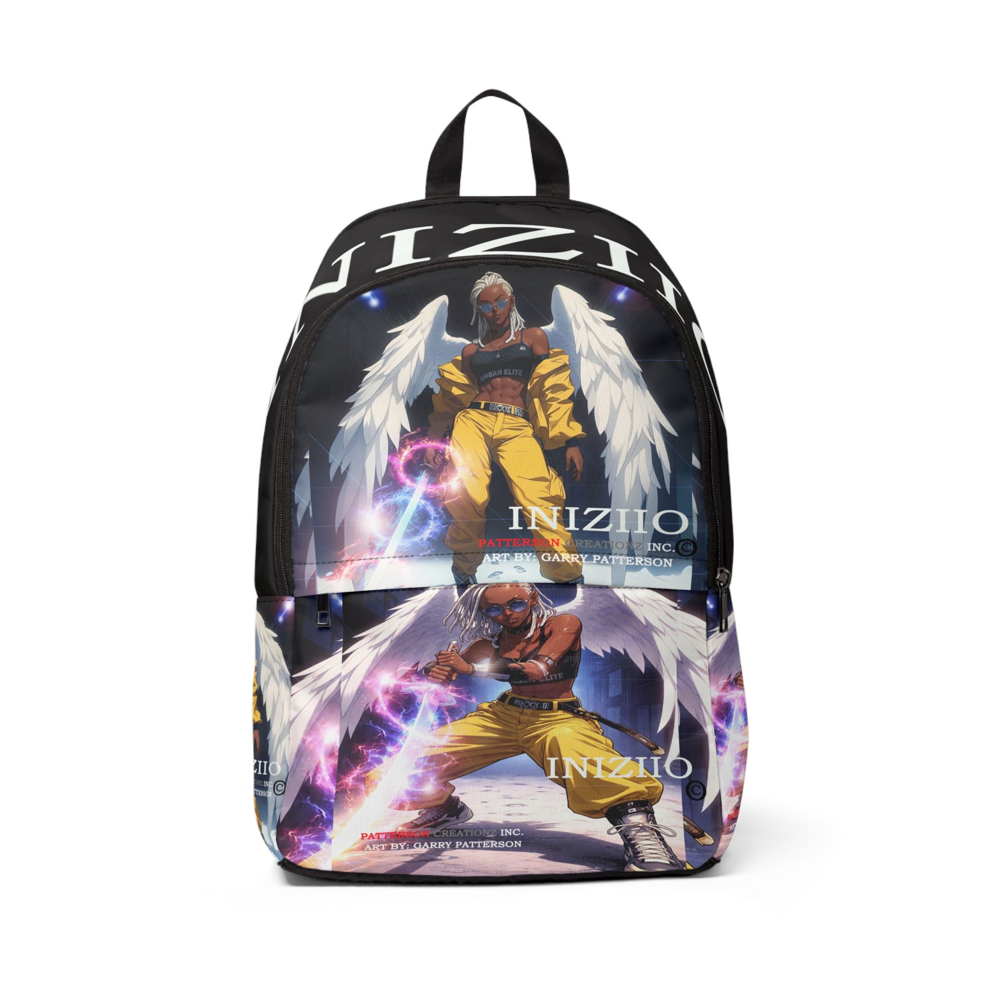 INIZIIO WOMAN Angel Warrior Backpack – INIZIO Printed Streetwear School Bag