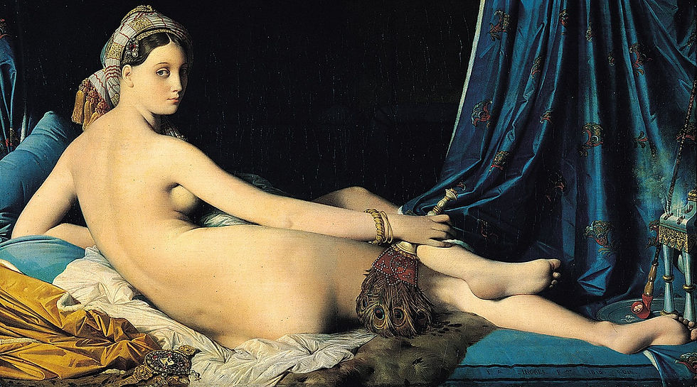 La Grande Odalisque (Ingres, 1814)
