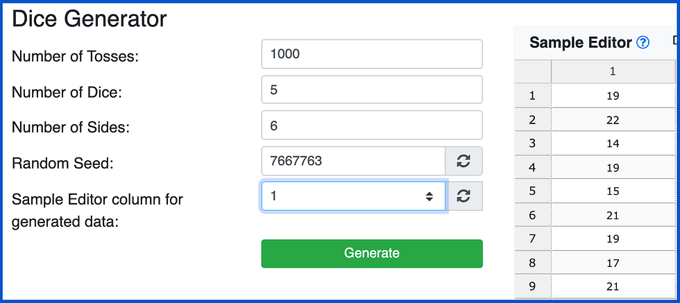 Dice Generator