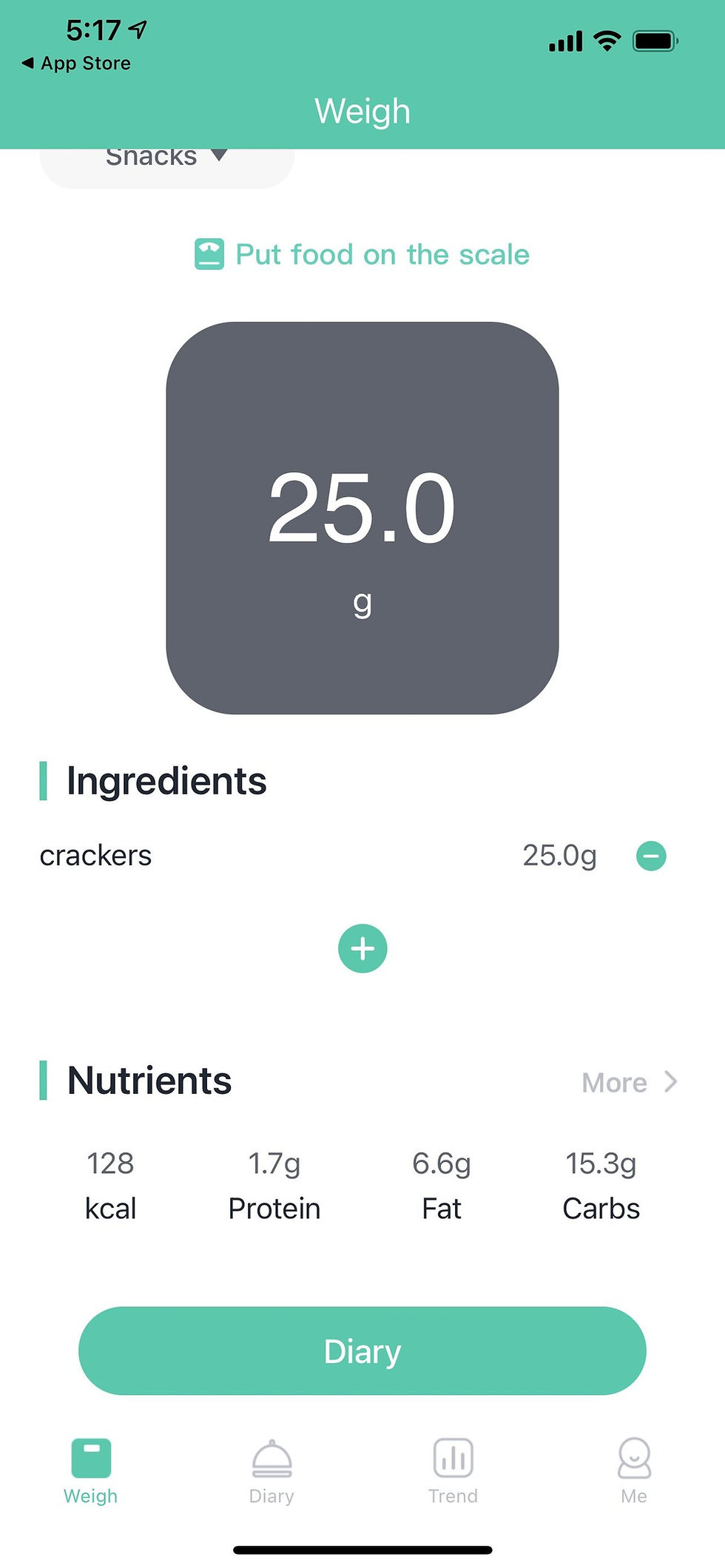 縮圖：Archon NS-01 Nutrismart 智能健康食物磅