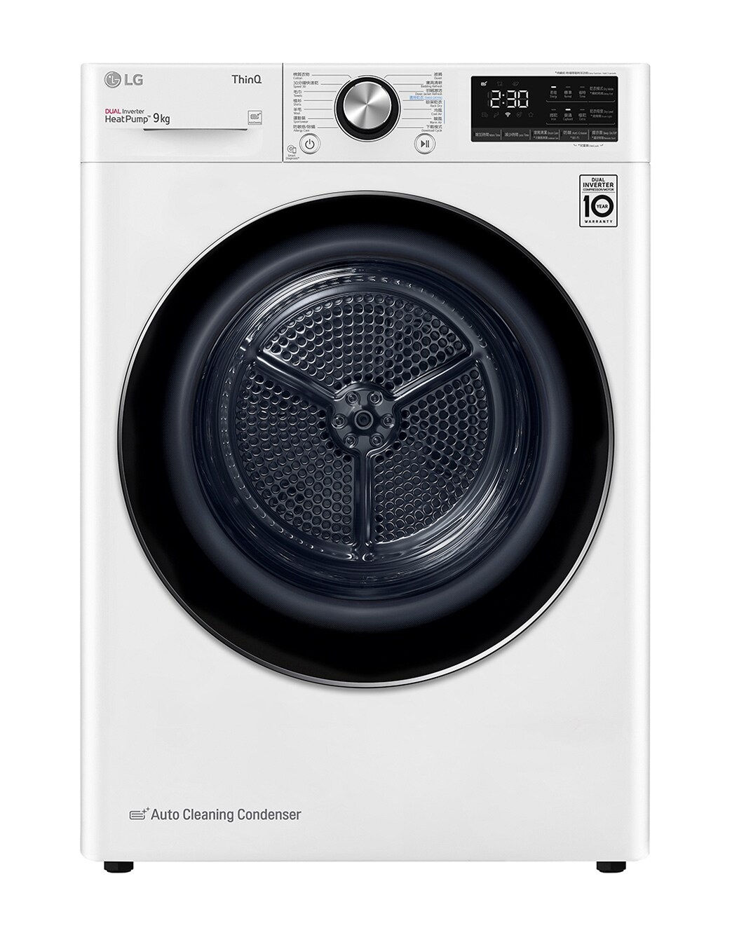LG WF-DT90VW 9 公斤 Dual Inverter Heat Pump™ 熱泵乾衣機