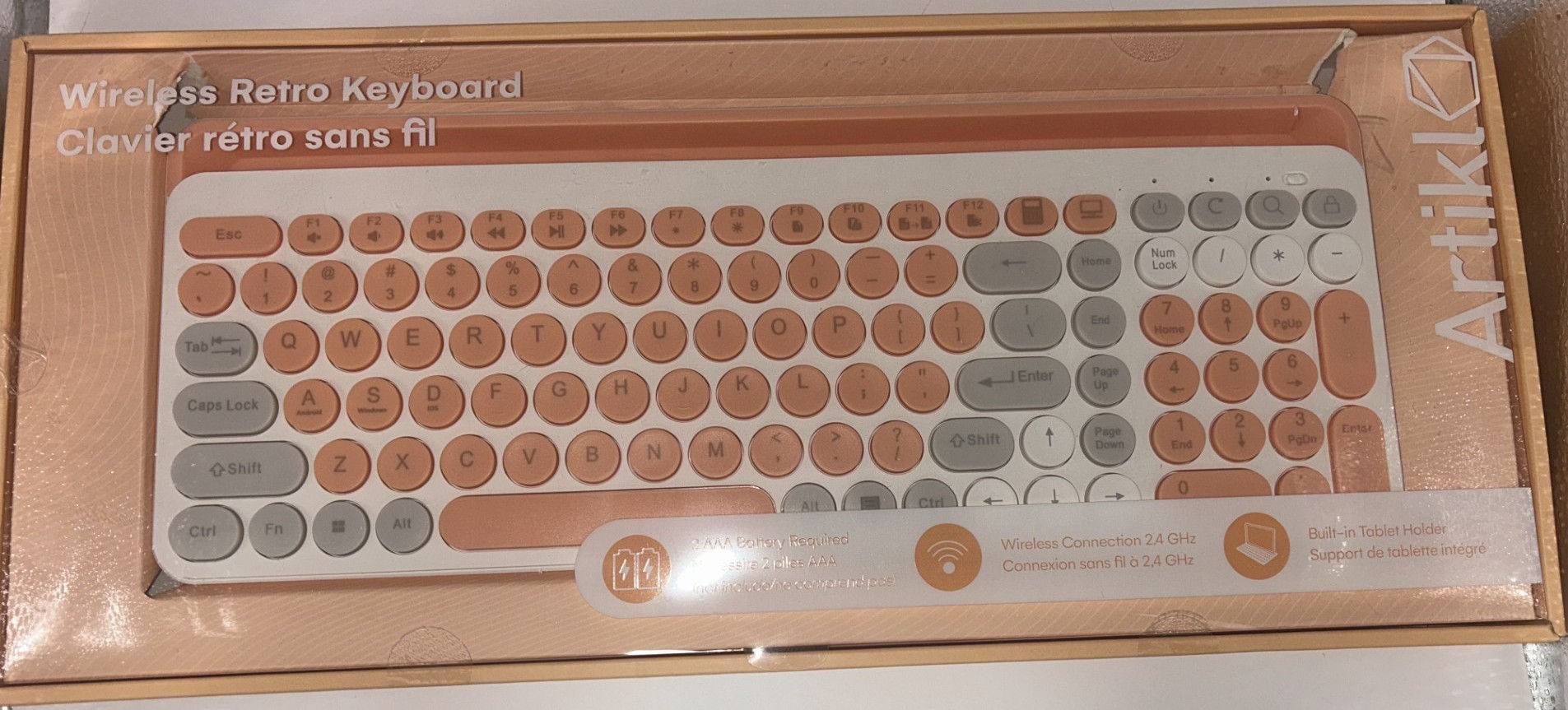 Artikl Wireless Retro Keyboard