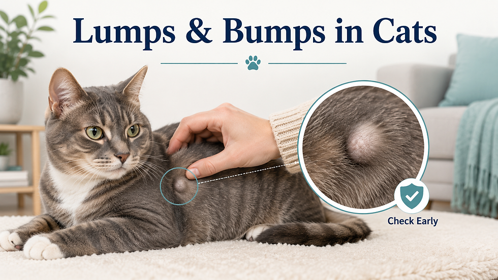 Lumps and Bumps on Pets: When Should You Be Concerned?