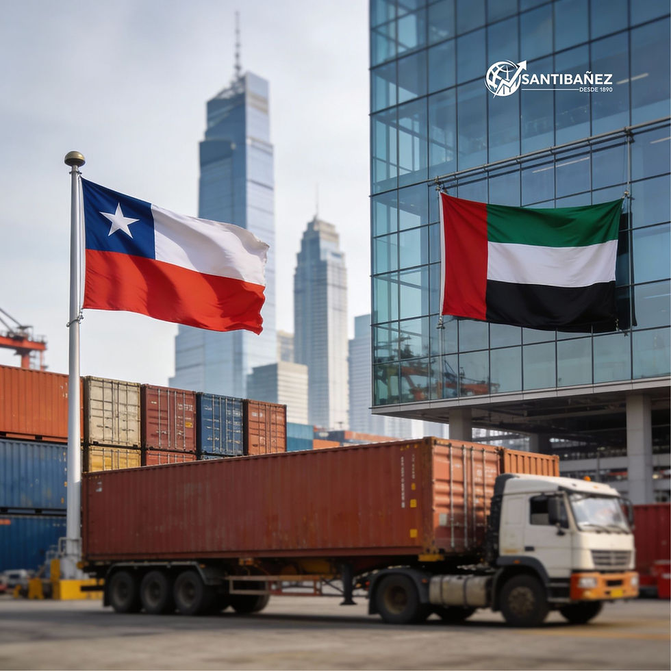 ENTRA EN VIGOR EL ACUERDO COMERCIAL ENTRE CHILE Y EMIRATOS ÁRABES UNIDOS