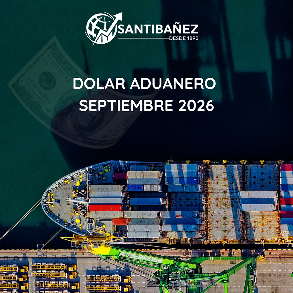 dólar aduanero septiembre 2026