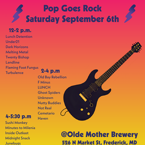 LTBRS Frederick September Show Line Up