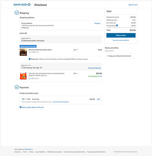 Web Subscriptions