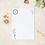 Thumbnail: A5 writing paper pink daisy in packaging by Sarah JK Designs