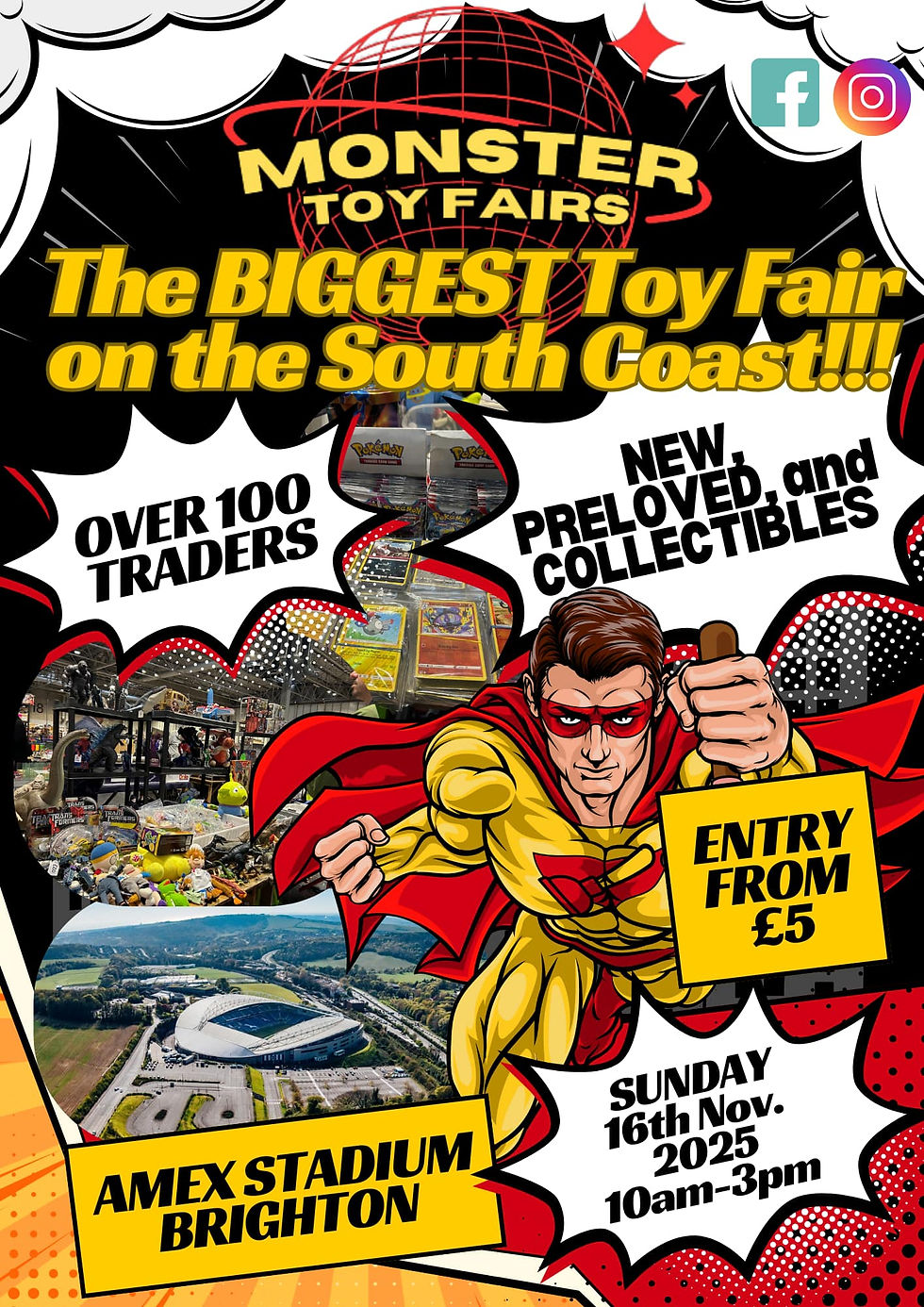 Brighton Toy and Comic Fair - OVER 100 TRADERS!!!