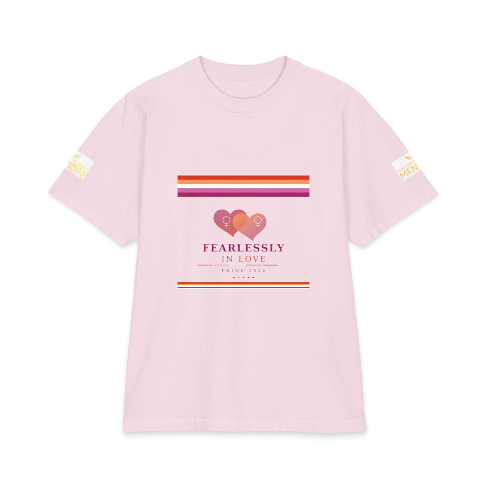 Thumbnail: Fearlessly in Love unisex T‑Shirt  —  Pride 2026