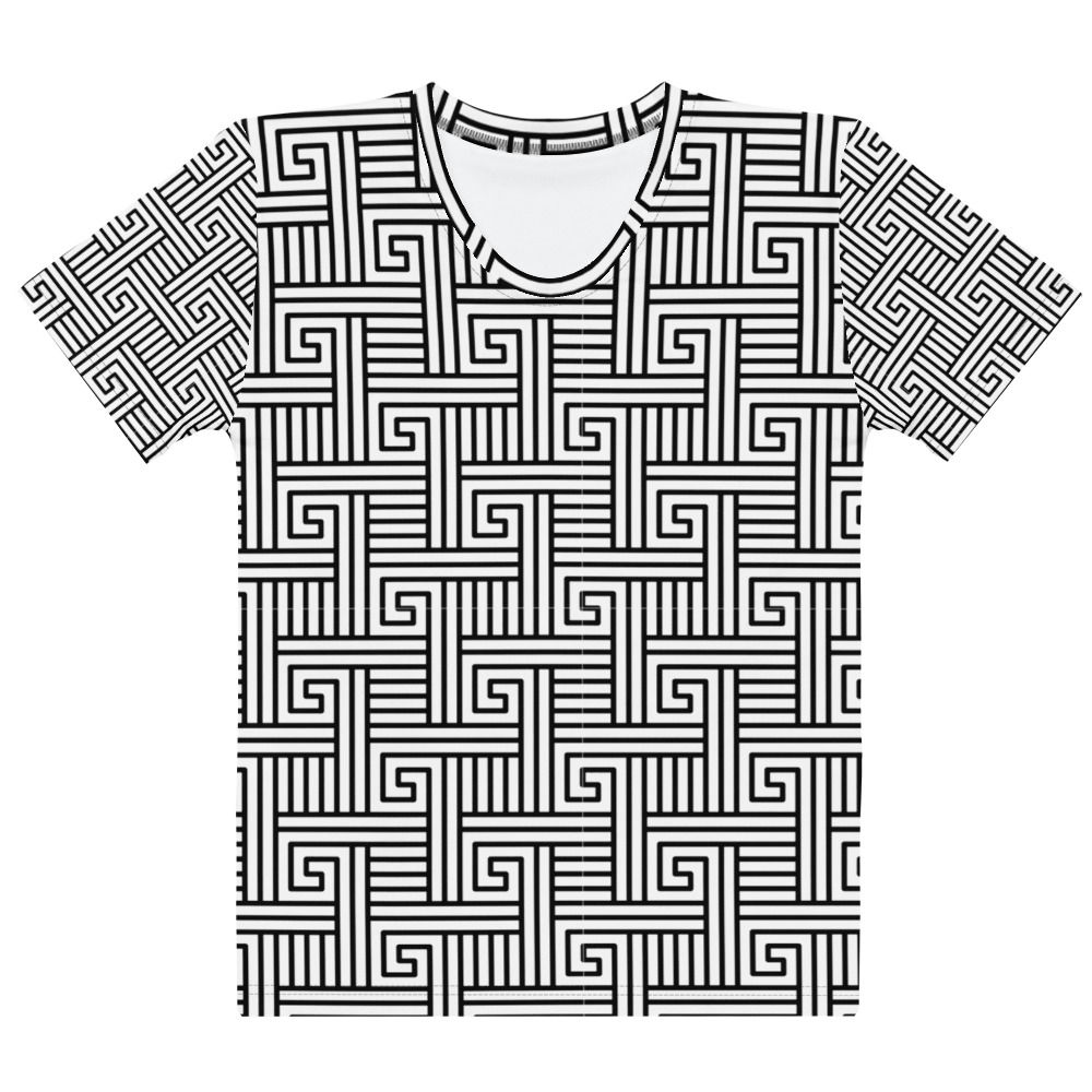 Black Maze Crew Neck