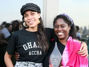 Abrima Erwiah and Rosario Dawson Are Building a Sustainable Fashion Legacy in Africa with Studio 189