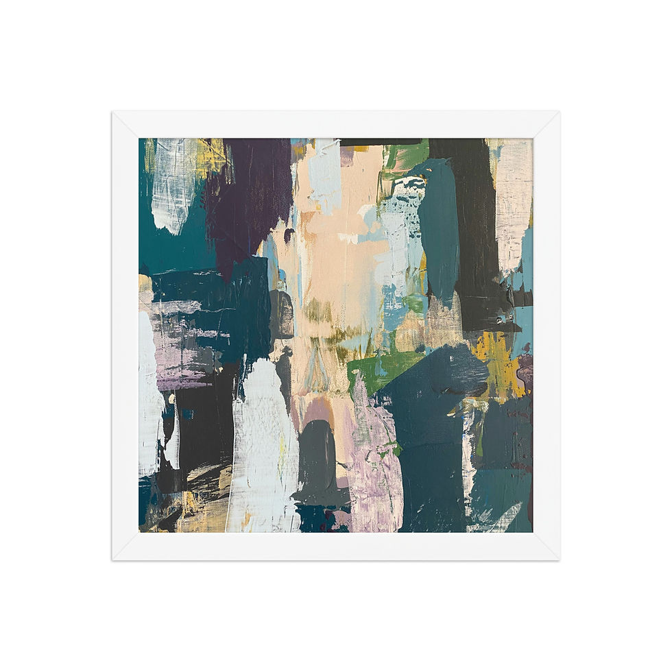 Thumbnail: Paint Palette Framed
