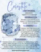 celestite properties