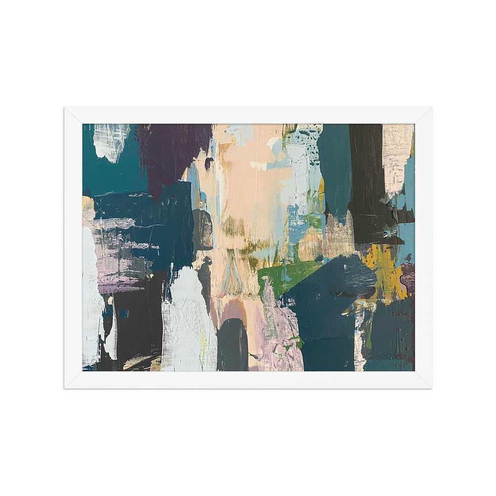 Thumbnail: Paint Palette Framed