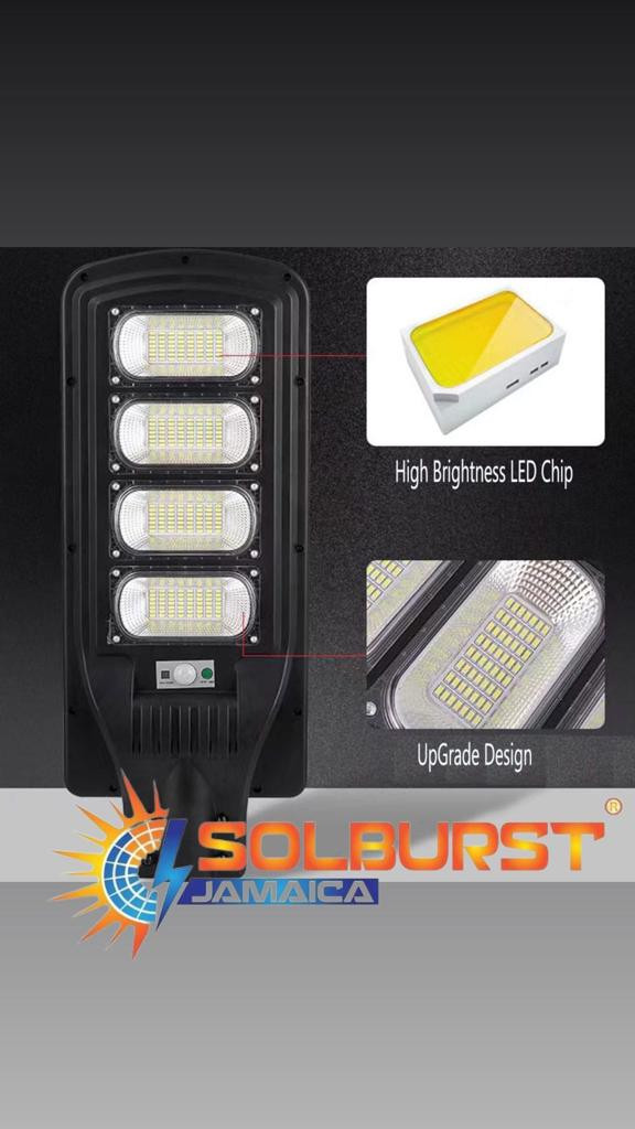 250w Solar street light with remote control