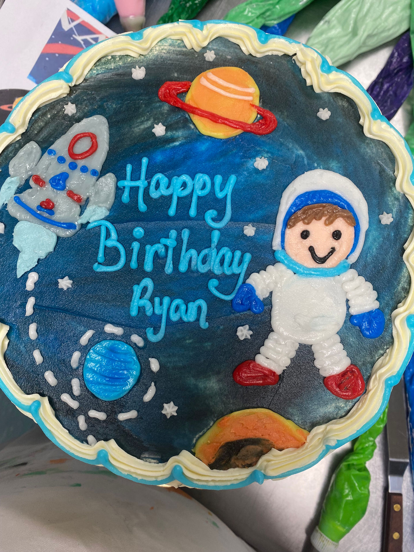 Outer Space Cake