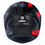 Miniatura: Capacete ASX City Start Preto Vermelho e Cinza