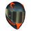 Miniatura: Capacete Norisk Flow Daytona Azul e Laranja Fosco