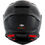 Miniatura: Capacete KYT R2R Plain Preto Brilhante