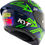Miniatura: Capacete KYT TT Course Manzi Azul e Verde