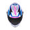 Miniatura: Capacete LS2 FF358 Draze Branco Rosa e Azul