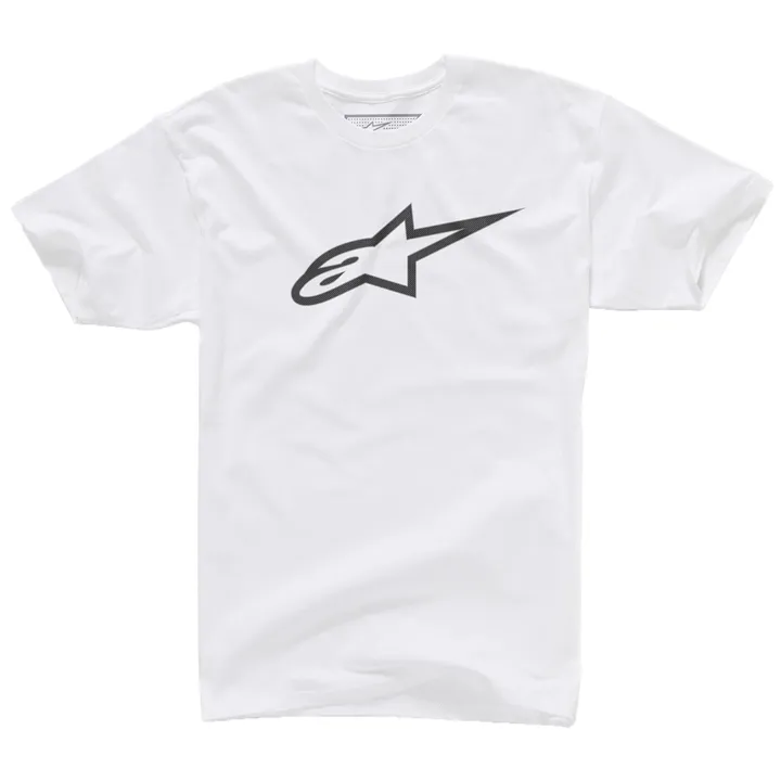 Camiseta Alpinestars Ageless Classic Branco e Preto