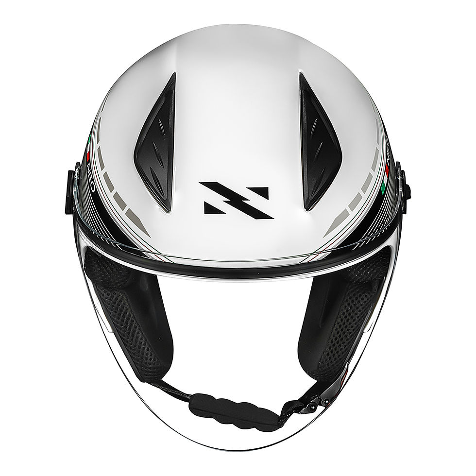 Miniatura: Capacete Norisk Neo Grand Prix Italy Branco