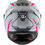 Miniatura: Capacete KYT Striker 2V Asphalt CInza e Rosa Fuxia