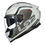 Miniatura: Capacete LS2 FF811 Vector 2 Metric Branco Titanium