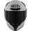 Miniatura: Capacete KYT TT Revo Plain Asp Cinza Fosco