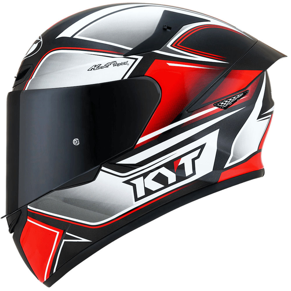 Capacete KYT TT Course Tourist Preto e Vermelho