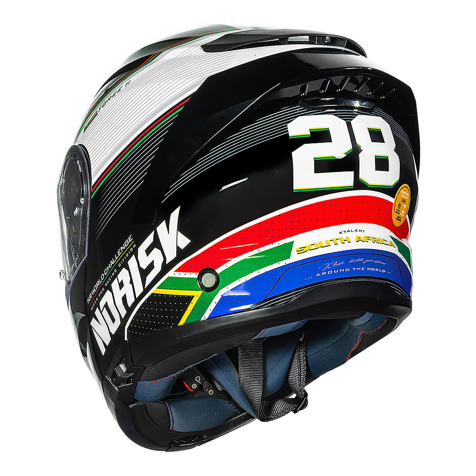 Miniatura: Capacete Norisk Force II Grand Prix South África