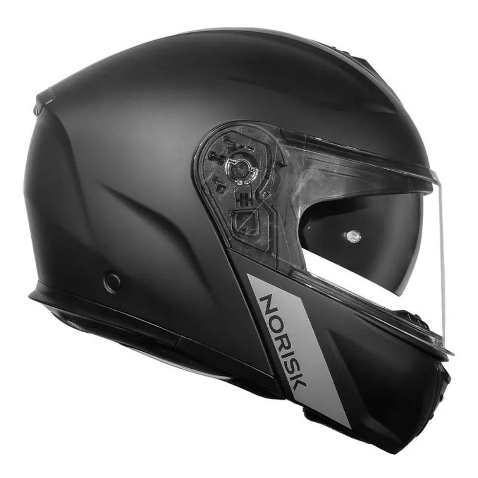 Miniatura: Capacete Norisk Vortex Monocolor Preto Fosco