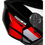 Miniatura: Capacete Ebf Spark Jet Square Preto e Vermelho