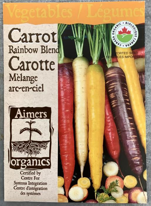 Aimers Organic  Rainbow Blend Carrots